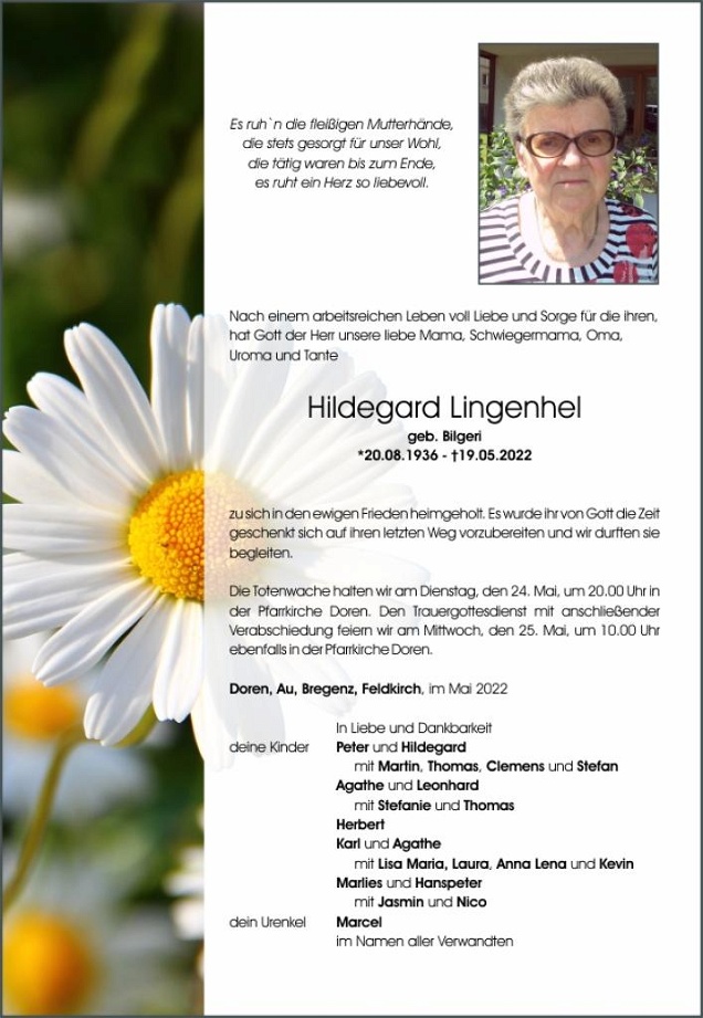 Hildegard Lingenhel